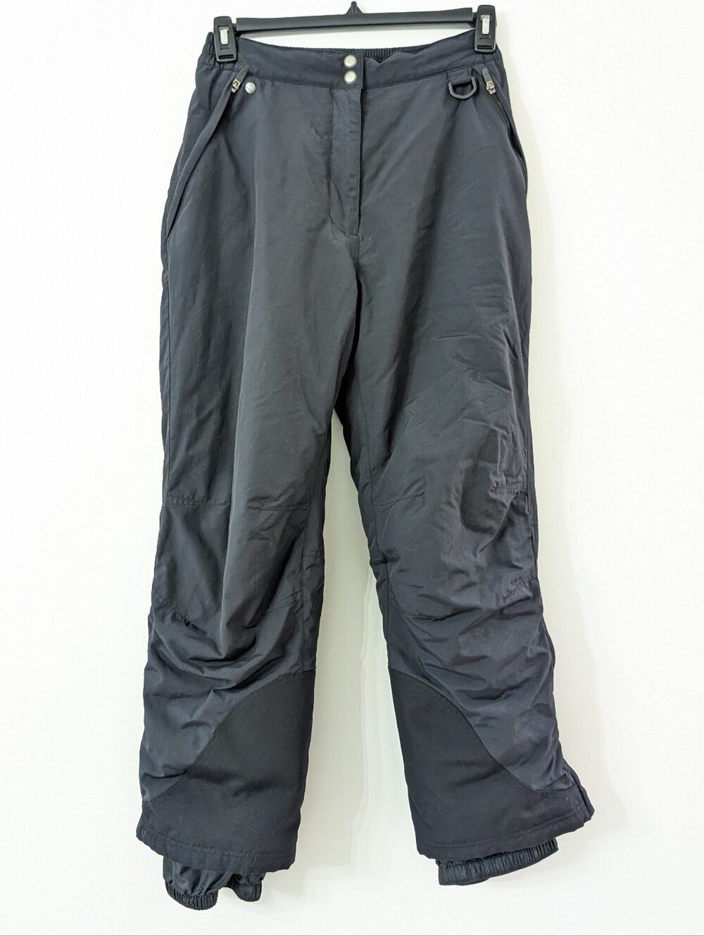 L.L. Bean Trail Model Snow Pants Waterproof Nylon Black Women's Medium